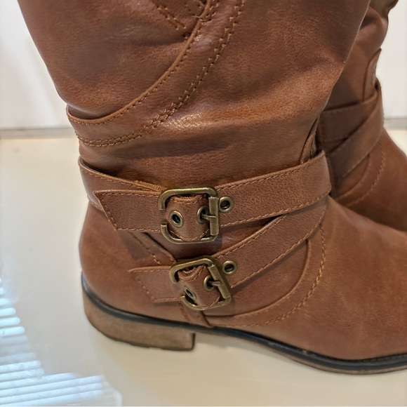 Bare Traps, size 7.5 brown midcalf zip up boot - Picture 5 of 6